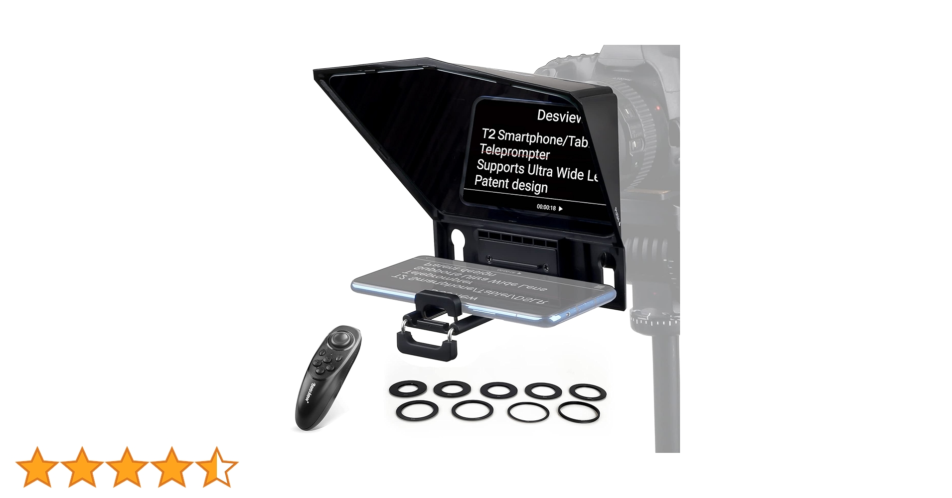 Desview T2 テレプロンプター Amazon | Desview-T2-テレプロンプター-リモコン付属-日本語説明